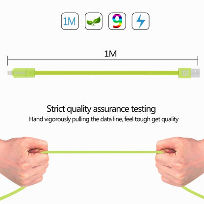 HAWEEL 1m 2 in 1 Micro USB & 8 Pin to USB Data Sync Charge Cable(Green) - Multifunction Cable by buy2fix | Online Shopping UK | buy2fix