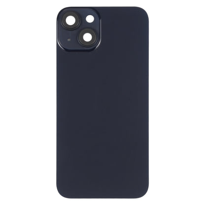 For iPhone 14 Back Housing Cover with Camera Lens(Black) - Repair & Spare Parts by buy2fix | Online Shopping UK | buy2fix