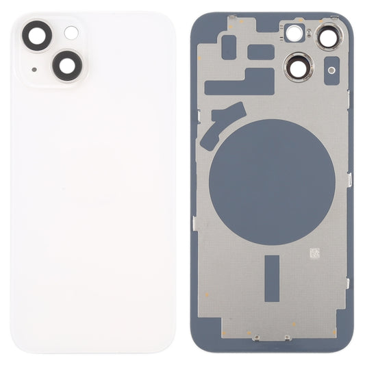 For iPhone 14 Plus Back Housing Cover with Camera Lens(White) - Repair & Spare Parts by buy2fix | Online Shopping UK | buy2fix