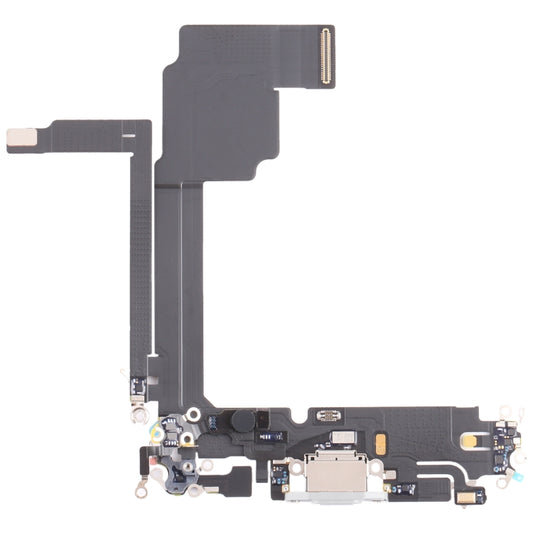 For iPhone 15 Pro Max Original Charging Port Flex Cable (White) -  by buy2fix | Online Shopping UK | buy2fix