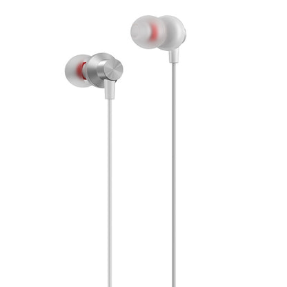 REMAX RM-560 Type-C In-Ear Stereo Metal Music Earphone with Wire Control + MIC, Support Hands-free, Not For Samsung Phones(White) - Type-C Earphone by REMAX | Online Shopping UK | buy2fix