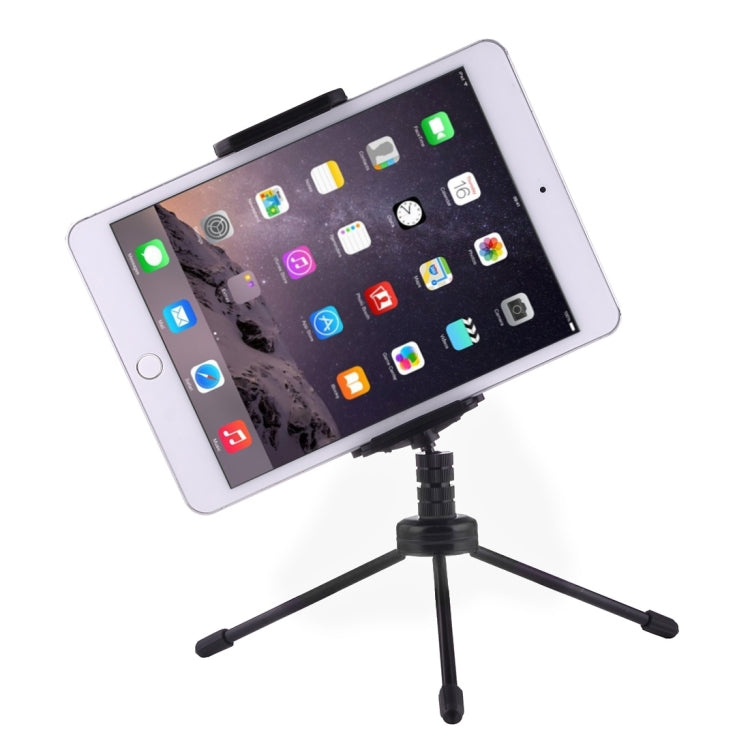 Multi-function Aluminum Alloy Tripod Mount Holder Stand(Black) - Desktop Holder by buy2fix | Online Shopping UK | buy2fix