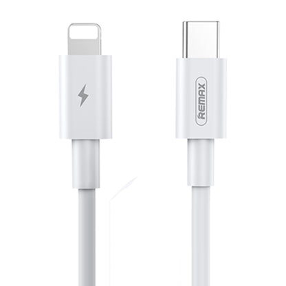 REMAX Marlik Series RC-175i PD 20W USB-C / Type-C to 8 Pin Interface Fast Charging Data Cable, Cable Length: 1m (White) - Normal Style Cable by REMAX | Online Shopping UK | buy2fix