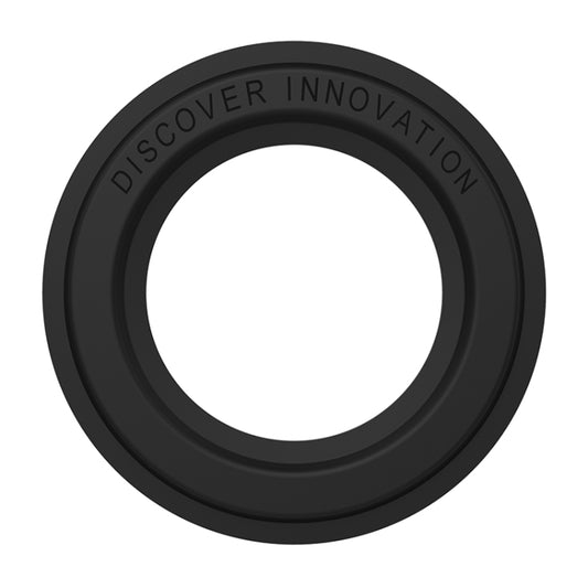 NILLKIN Portable PU Leather Magnetic Ring Sticker (Black) - Hand-Sticking Bracket by NILLKIN | Online Shopping UK | buy2fix