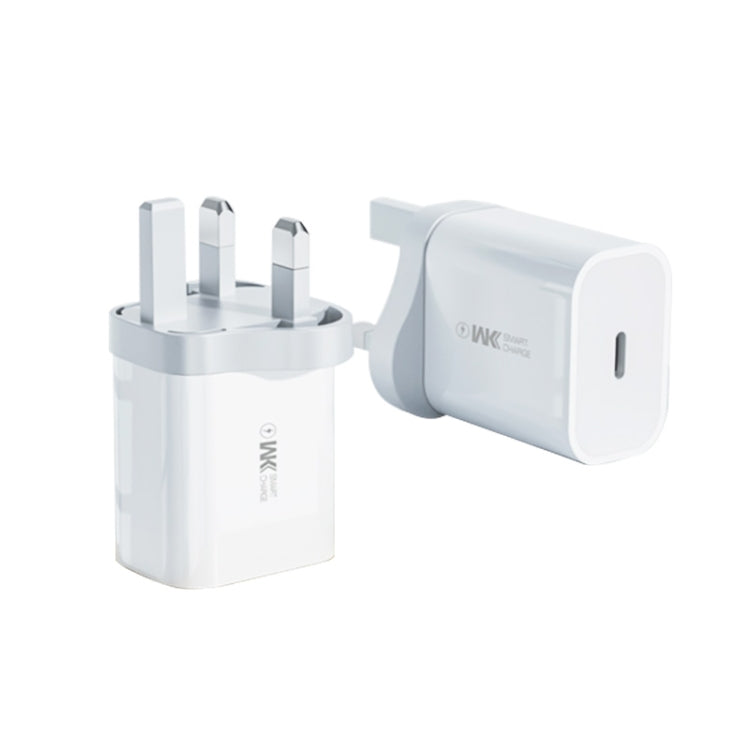 WK WP-U55 Max 20W Maxspeed PD Fast Charger (UK Plug) - Apple Accessories by WK | Online Shopping UK | buy2fix