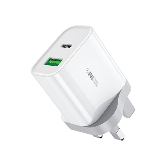 WK WP-U53 QC3.0 Charger 20W USB Type-C Maxspeed PD Fast Charger(UK Plug) - Apple Accessories by WK | Online Shopping UK | buy2fix
