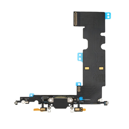 Charging Port Flex Cable for iPhone 8 Plus (Black) - Flex Cable by buy2fix | Online Shopping UK | buy2fix