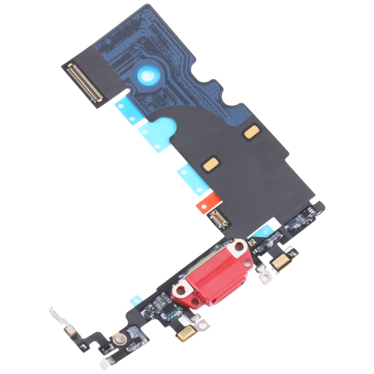 For iPhone SE 2022 3rd Gen Charging Port Flex Cable (Red) - SE 2nd Generation Parts by buy2fix | Online Shopping UK | buy2fix