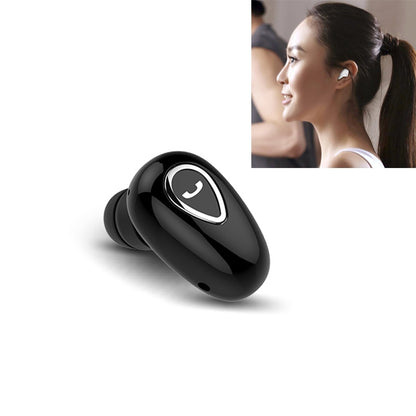 YX01 Sweatproof Bluetooth 4.1 Wireless Bluetooth Earphone, Support Memory Connection & HD Call (Black) - Bluetooth Earphone by buy2fix | Online Shopping UK | buy2fix