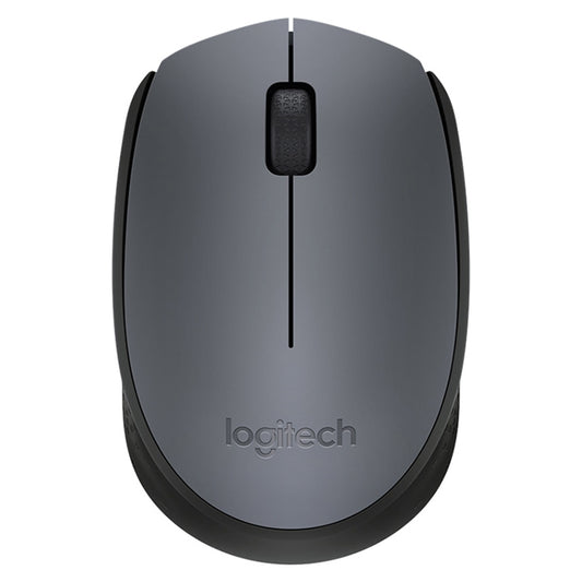 Logitech M170 1000DPI USB Wireless Mouse with 2.4G Receiver (Grey) - Wireless Mice by Logitech | Online Shopping UK | buy2fix