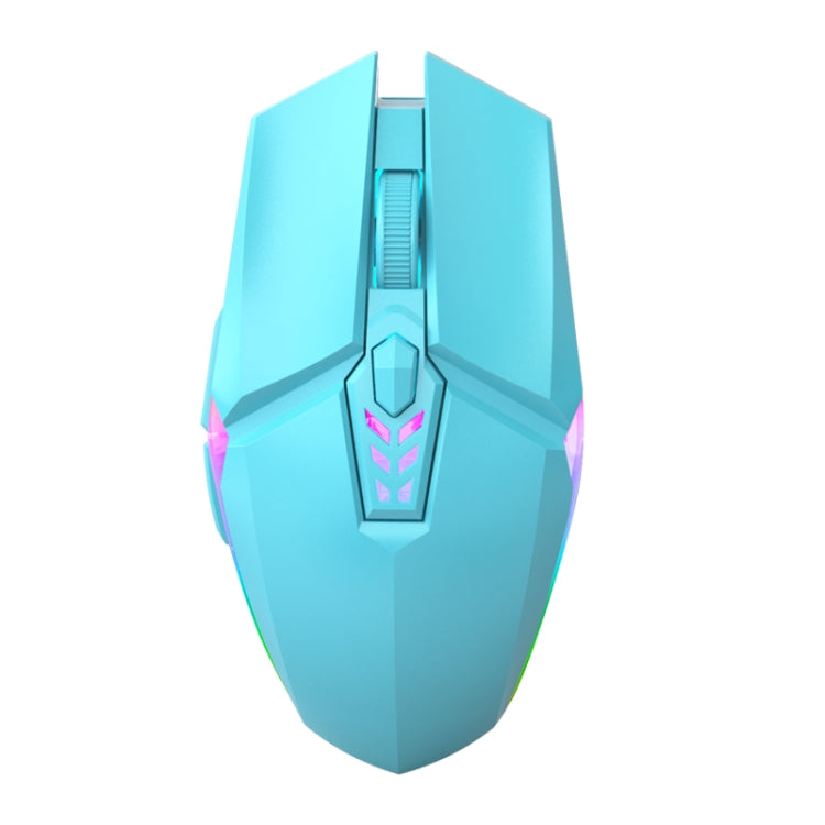 S700 Colorful Light USB Wired Office Gaming Mouse (Blue) - Wired Mice by buy2fix | Online Shopping UK | buy2fix