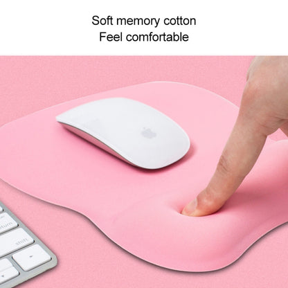 MONTIAN MF-01 Oval Slow Rebound Memory Cotton Soft Bracer Mouse Pad(Pink) - Mouse Pads by buy2fix | Online Shopping UK | buy2fix