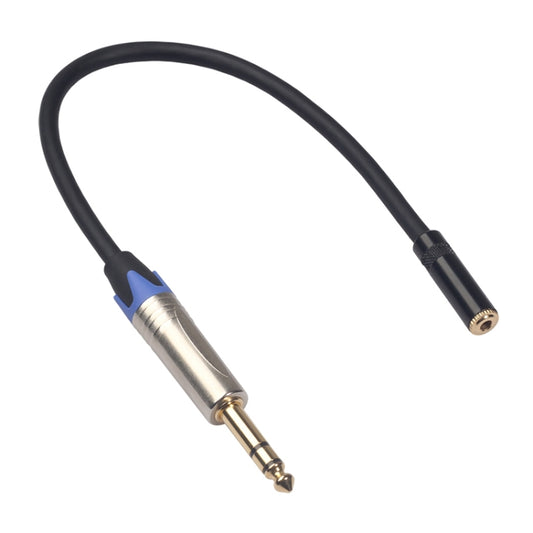 TC203NF03 6.35mm Male to 3.5mm Female Audio Cable, Length: 0.3m - Consumer Electronics by buy2fix | Online Shopping UK | buy2fix