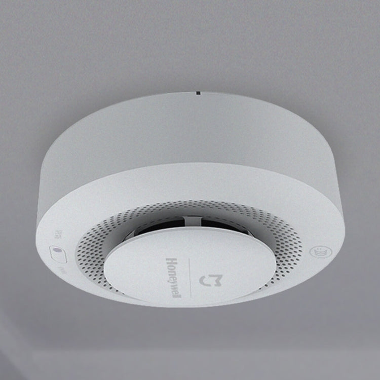 Original Xiaomi Mijia Honeywell Smart Fire Alarm Smoke Detector Alarm, Work with Multifunctional Gateway (CA1001) Mihome APP Control(White) - Smoke Gas Detector by Xiaomi | Online Shopping UK | buy2fix