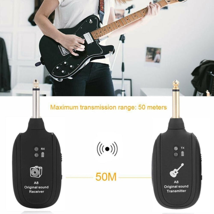 For Electric Guitar Wireless Sound Pickup Wireless Transmission System - Stringed Instruments by buy2fix | Online Shopping UK | buy2fix