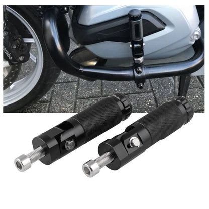 MB-BF006-BK 2 PCS Universal Motorcycle Motor Bike Folding Footrests Footpegs Foot Rests Pegs Rear Pedals Set - Others by buy2fix | Online Shopping UK | buy2fix