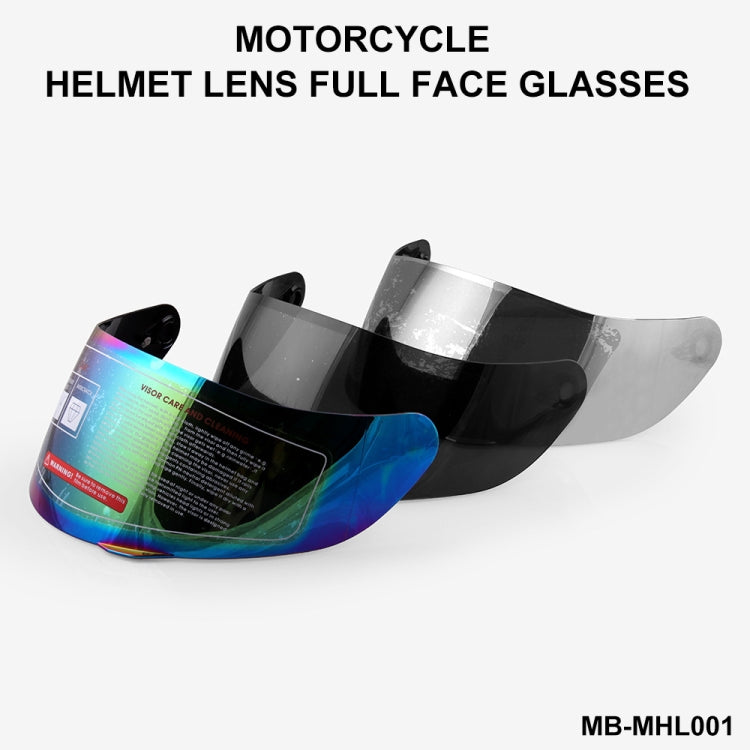 MB-MHL001 Motorcycle Helmet Shield Glasses Helmet Lens Full Face Visor Helmet Visor for AGV K3-SV K5(Silver) - Helmets by buy2fix | Online Shopping UK | buy2fix