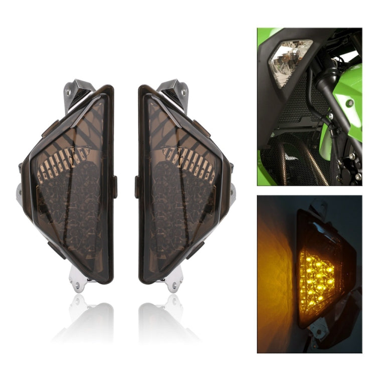 Speedpark Motorcycle Modified Front Turn Signal Light for Kawasaki Ninja 250/300 13-16 - Turn Signal by Speedpark | Online Shopping UK | buy2fix