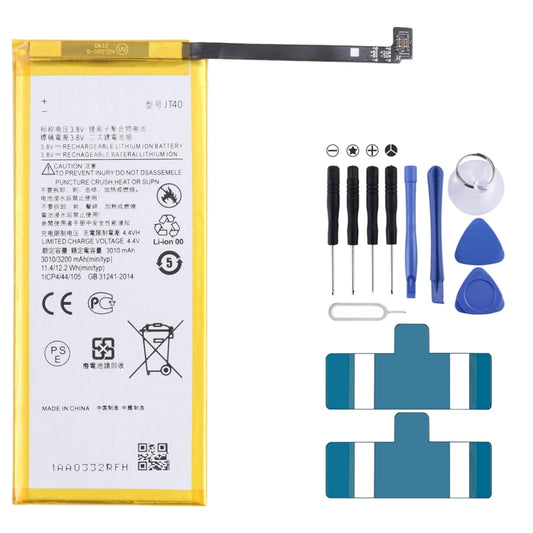 For Motorola Moto G6 Plus 3200mAh Replacement Li-Ion Battery JT40 - For Motorola by buy2fix | Online Shopping UK | buy2fix