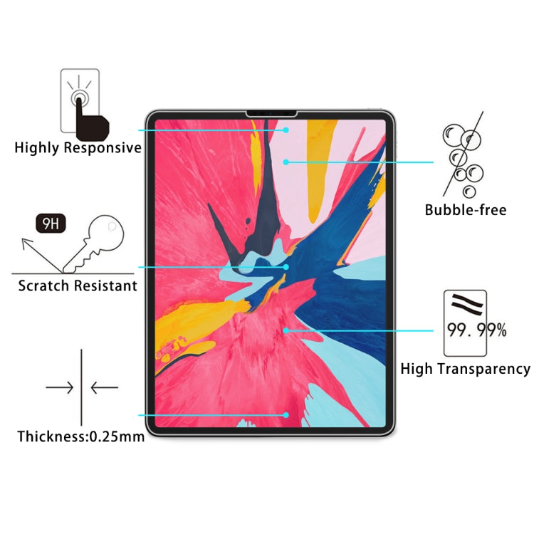 0.26mm 9H Surface Hardness Straight Edge Explosion-proof Tempered Glass Film for iPad Pro 11 2018/2020/2021/2022 / iPad Air 4&5 10.9 - More iPad Tempered Glass by buy2fix | Online Shopping UK | buy2fix