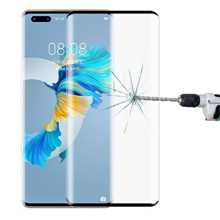 For Huawei Mate 40 Pro 3D Curved Edge Full Screen Tempered Glass Film - Mobile Accessories by buy2fix | Online Shopping UK | buy2fix