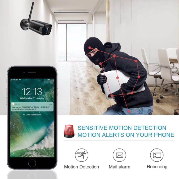 Anpwoo Paladin 720P HD WiFi IP Camera, Support Motion Detection & Infrared Night Vision & TF Card(Max 64GB) - Security by Anpwoo | Online Shopping UK | buy2fix