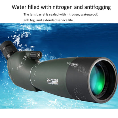 Maifeng 25-75x70 Professional High Definition High Times Outdoor Zoom Monocular Astronomical Telescope - Monocular Binoculars by Zoom | Online Shopping UK | buy2fix