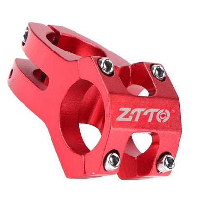 ZTTO Cycling Accessories MTB Bike Handlebar Stem Suitable for 31.8mm(Red) - Outdoor & Sports by ZTTO | Online Shopping UK | buy2fix