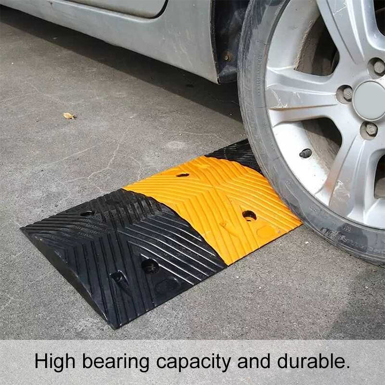 Herringbone Rubber Speed Bump, Size: 100x35x4cm - Speed Bumps by buy2fix | Online Shopping UK | buy2fix