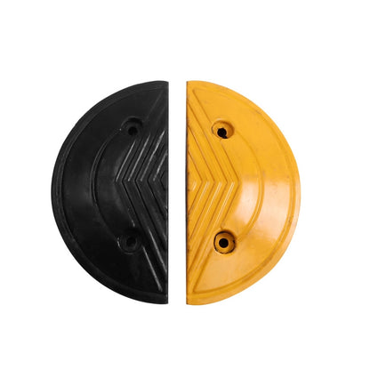 Pair Of Special Round Heads For Rubber Speed Bumps, Diameter: 30cm - Speed Bumps by buy2fix | Online Shopping UK | buy2fix