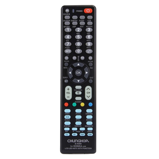 CHUNGHOP E-K906 Universal Remote Controller for KONKA LED TV / LCD TV / HDTV / 3DTV - Consumer Electronics by CHUNGHOP | Online Shopping UK | buy2fix