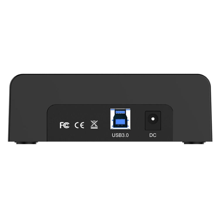 ORICO 6518US3 USB 3.0 Type-B 2.5 / 3.5 inch Tool Free HDD Docking Station External Storage Enclosure Hard Disk Box(Black) - HDD Enclosure by ORICO | Online Shopping UK | buy2fix