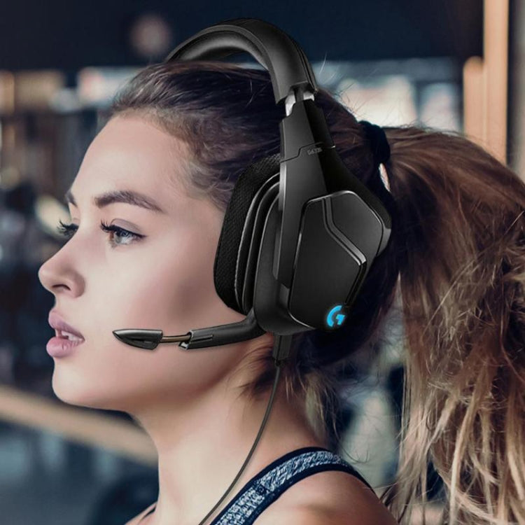 Logitech G633S Dolby 7.1 Surround Sound Stereo Colorful Lighting Noise Reduction Competition Gaming Wired Headset - Multimedia Headset by Logitech | Online Shopping UK | buy2fix