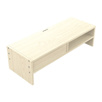 ORICO MSR-05-WD-BP 2-layer Wood Grain Computer Monitor Holder with Drawer, Size: 50 x 20 x 13.5cm - Computer & Networking by ORICO | Online Shopping UK | buy2fix