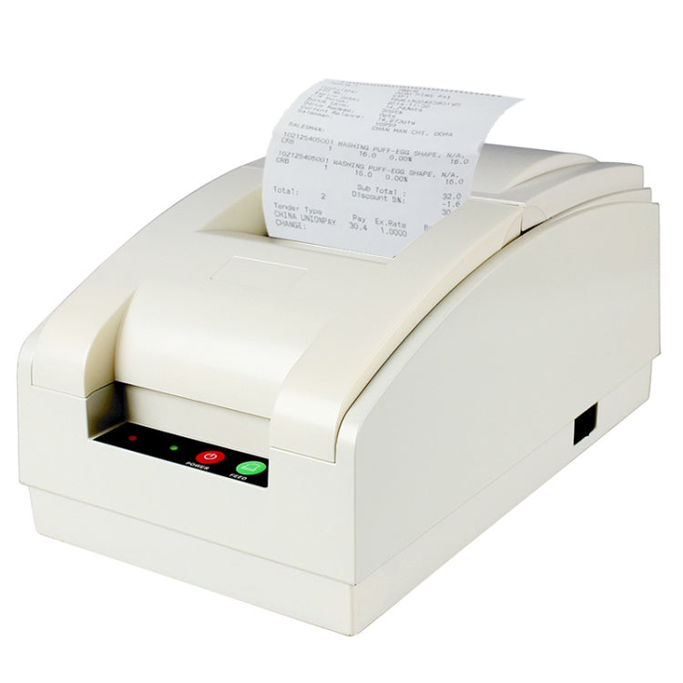 QS-7601 Portable 76mm Bluetooth Receipt 9-pin Matrix Printer(White) - Consumer Electronics by buy2fix | Online Shopping UK | buy2fix