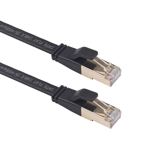 CAT8-2 Double Shielded CAT8 Flat Network LAN Cable, Length: 0.5m -  by buy2fix | Online Shopping UK | buy2fix