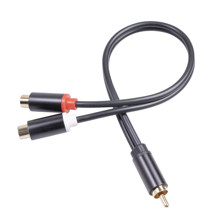 3686MFF-03 RCA Male to Dual RCA Female Audio Adapter Cable - RCA Cable by buy2fix | Online Shopping UK | buy2fix