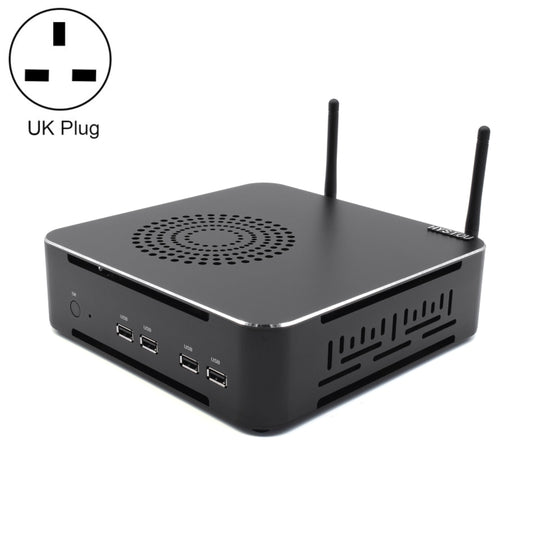 HYSTOU M7 Windows 7/8/10 / Linux System Mini PC, Intel Core G6400 Dual Core 4 Threads up to 4.0GHz, 32GB RAM+512GB SSD, UK Plug - Windows Mini PCs by HYSTOU | Online Shopping UK | buy2fix