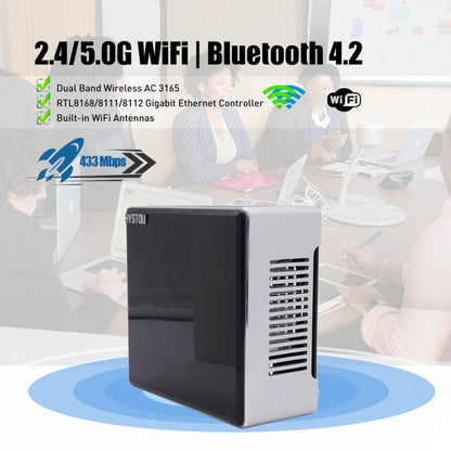 HYSTOU M5 Windows 7/8/10 / WES7/10/Linux System Mini PC, Intel Core i5-1035G4 Quad Core 8 Threads up to 3.7GHz, 32GB RAM+1TB SSD, AU Plug - Windows Mini PCs by HYSTOU | Online Shopping UK | buy2fix