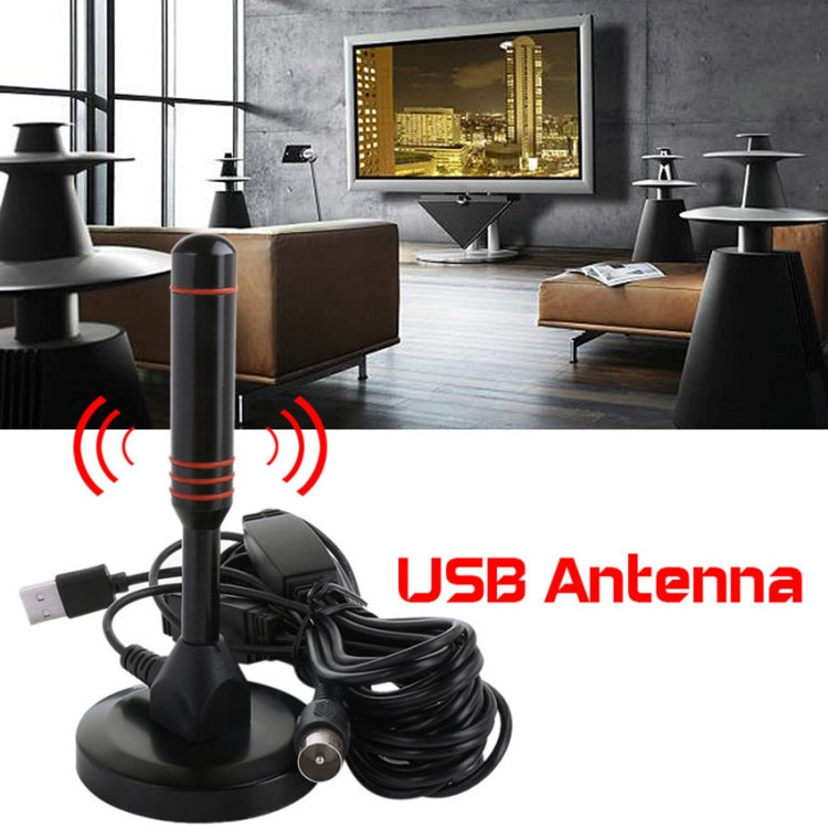 22dBi High Gain TV Antenna for DVB-T Television / USB TV Tuner with Amplifier Portable HDTV Booster - Consumer Electronics by buy2fix | Online Shopping UK | buy2fix