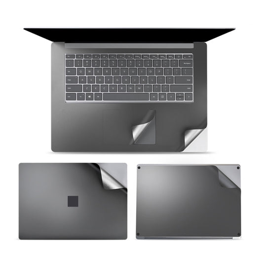 4 in 1 Notebook Shell Protective Film Sticker Set for Microsoft Surface Laptop 3 15 inch (Grey) - Computer & Networking by buy2fix | Online Shopping UK | buy2fix