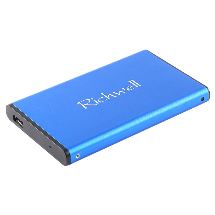 Richwell SATA R2-SATA-500GB 500GB 2.5 inch USB3.0 Super Speed Interface Mobile Hard Disk Drive(Blue) - External Hard Drives by Richwell | Online Shopping UK | buy2fix