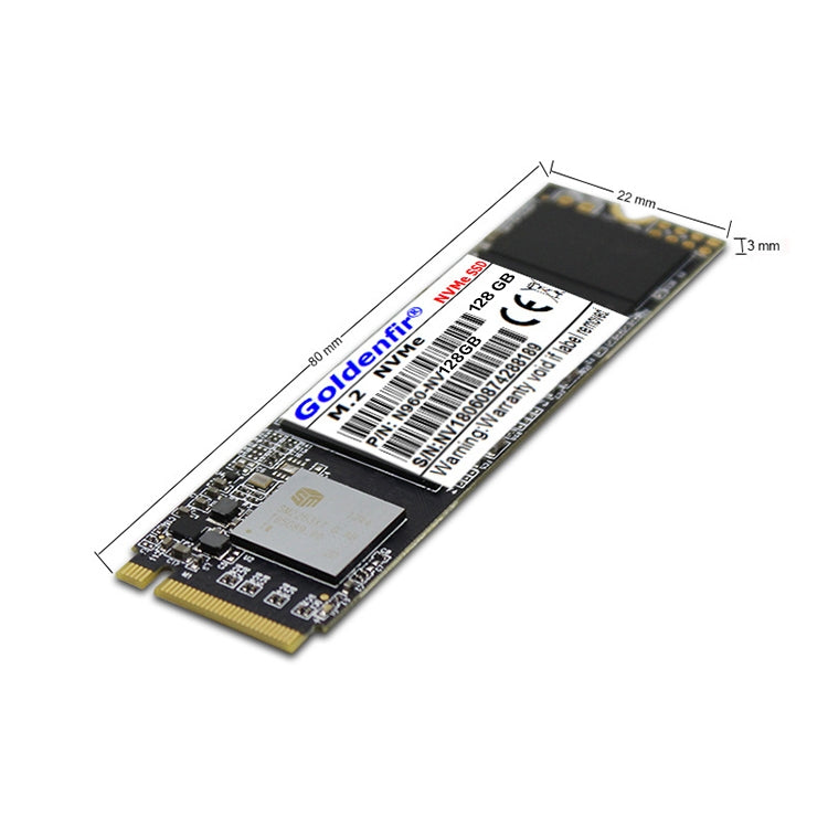 Goldenfir 2.5 inch M.2 NVMe Solid State Drive, Capacity: 128GB - External Solid State Drives by Goldenfir | Online Shopping UK | buy2fix