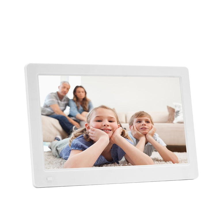 11.6-inch IPS Digital Photo Frame Full View 1920*1080 Electronic Photo Album Advertising Machine(White) - Consumer Electronics by buy2fix | Online Shopping UK | buy2fix