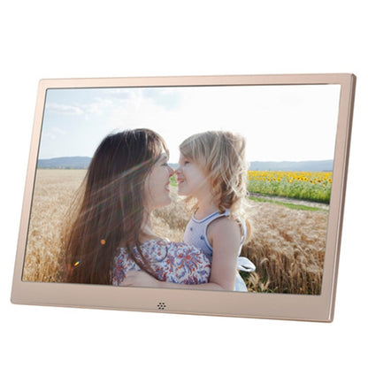 HSD1303 13.3 inch LED 1280x800 High Resolution Display Digital Photo Frame with Holder and Remote Control, Support SD / MMC / MS Card / USB Port, EU Plug(Silver) - Consumer Electronics by buy2fix | Online Shopping UK | buy2fix