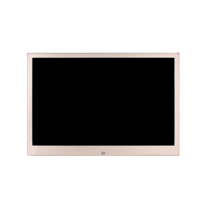 HSD1504 15.4 inch LED 1280x800 High Resolution Display Digital Photo Frame with Holder and Remote Control, Support SD / MMC / MS Card / USB Port, UK Plug(Gold) - Consumer Electronics by buy2fix | Online Shopping UK | buy2fix