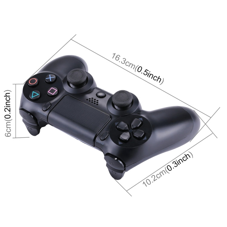 Doubleshock Wireless Game Controller for Sony PS4(Black) - Gamepads by buy2fix | Online Shopping UK | buy2fix