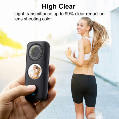 PULUZ Lens Guard PC Protective Cover for Insta360 One X2(Black) - Len Accessories by PULUZ | Online Shopping UK | buy2fix