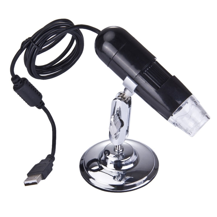 1.3 Mega pixels 200x USB digital microscope with 8 LED White light(Black) - Consumer Electronics by buy2fix | Online Shopping UK | buy2fix