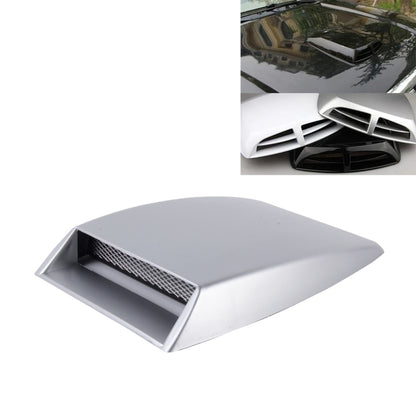 Car Turbo Style Air Intake Bonnet Scoop for Car Decoration(Grey) - Decorative Sticker by buy2fix | Online Shopping UK | buy2fix